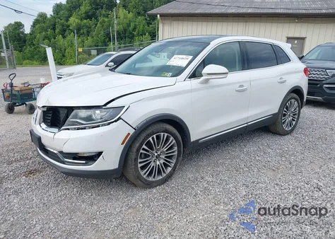 2017 Lincoln Mkx Reserve from USA, damaged, VIN 2LMPJ8LR2HBL38224